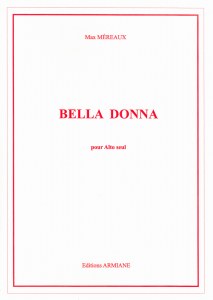 Bella Donna for solo viola