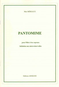 Pantomime for soprano recorder