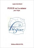 Fugue in A minor for organ by André Mauban