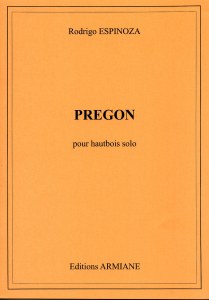 Pregon for solo oboe