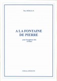 A la Fontaine de Pierre for alto saxophone and piano