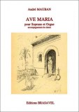 Ave Maria for soprano and organ by André Mauban