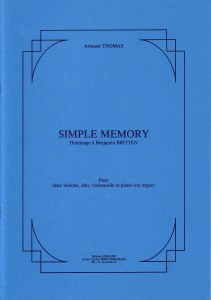 Simply Memory; Tribute to Benjamin BRITTEN