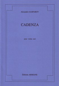 Cadenza for violin solo