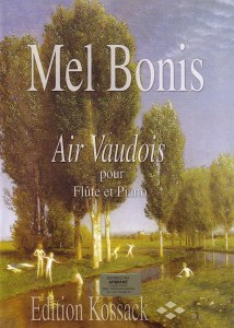 Air Vaudois for Flute and Piano (Ed. Kossack n°98012)