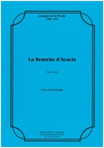 La Branche d'Acacia de J de la Presle