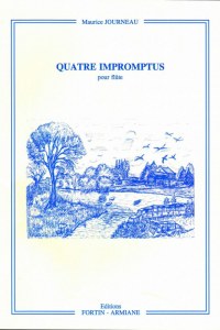 Quatre Impromptus pour flûte de M Journeau