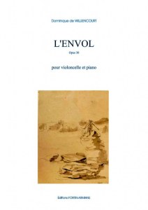 L'Envol de D de Williencourt pour violoncelle et piano