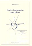 Quatre impromptus pour piano