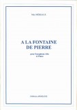 A la Fontaine de Pierre pour saxophone alto et piano