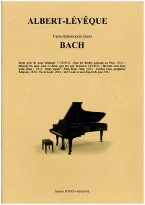 Albert Lévêque transcriptions pour piano de Bach