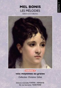 "Les Mélodies" de Mel Bonis Vol 1
