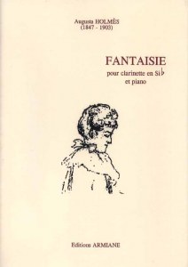 Fantaisie pour clarinette en si b et piano