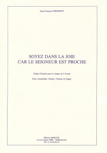 Soyez dans la joie car le seigneur est proche (Chant d'entrée pour le temps de l'Avent)