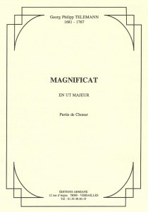 Magnificat en UT majeur de G Telemann (partie de Choeur seule)