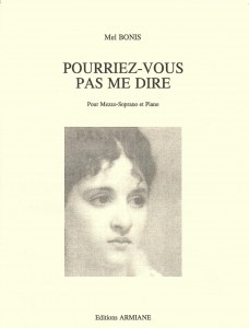 "Pourriez-vous pas me dire" de Mel Bonis