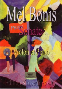 Sonate pour violon et piano (Ed. Kossack n°98016)