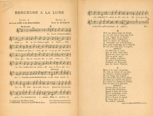 René de Buxeuil : Berceuse A La Lune