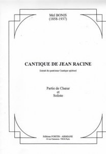 Cantique de Jean Racine - 