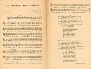 René de Buxeuil : La Prière Des Ruines