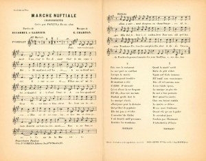 Charton: Marche Nuftiale