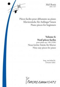 Pièces faciles pour débutants au piano Vol 6 Op 148